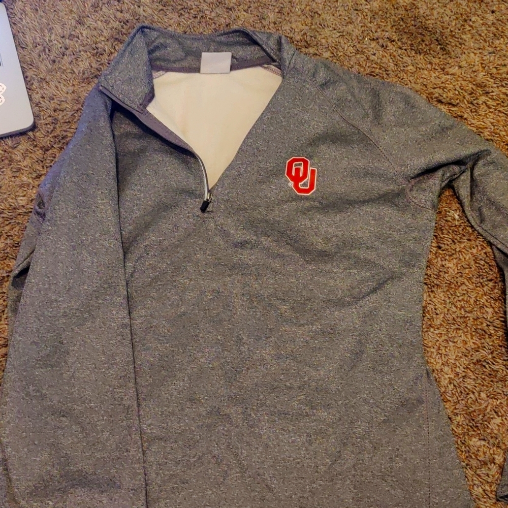 University of Oklahoma Fleece 3/4 Zip